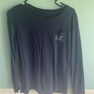 Holiday Navy Blue Vineyard Vines T-shirt